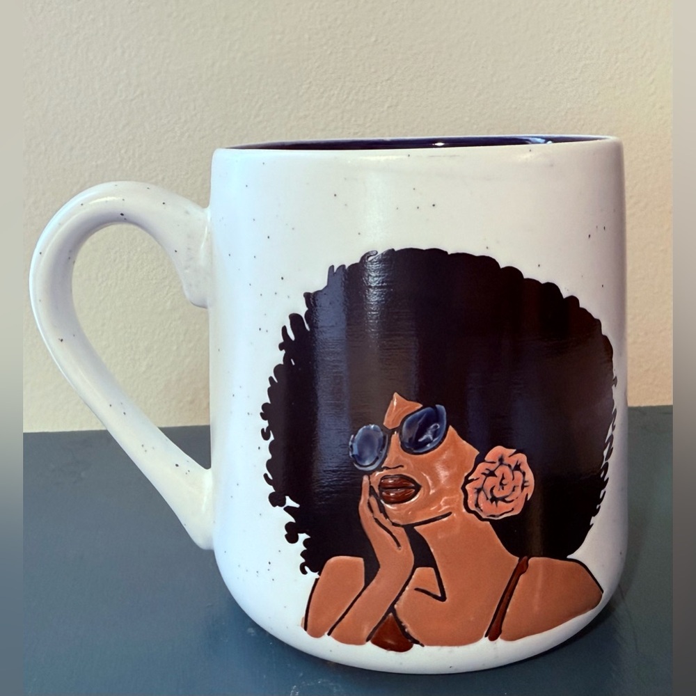 Sheffield Home Forward Together Ceramic Mug with Afro Art Design